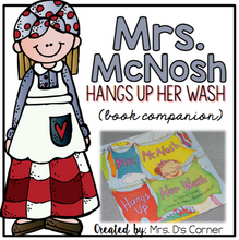 Load image into Gallery viewer, Mrs. McNosh Hangs Up Her Wash Book Companion