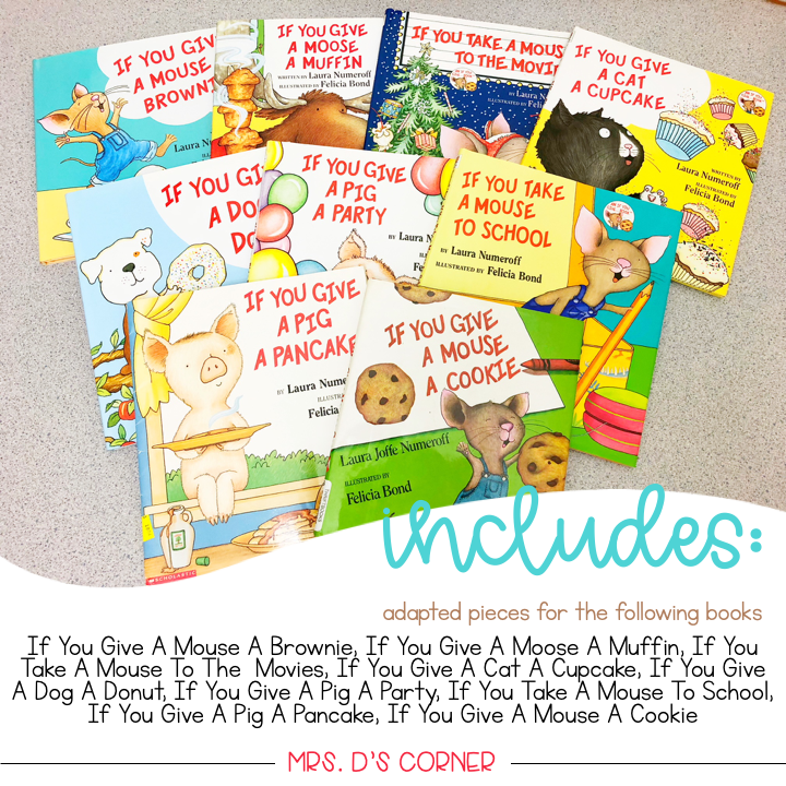 L. Numeroff Adapted Piece Book Set [9 book sets included!]