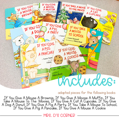 L. Numeroff Adapted Piece Book Set [9 book sets included!]