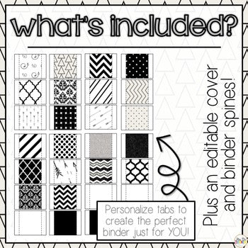 The Ultimate Special Education Binder | Black and White [editable] IEP Binder