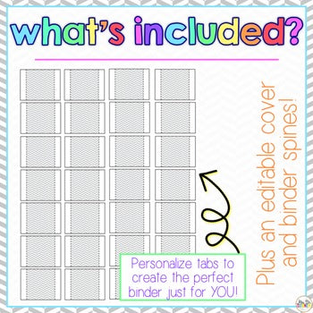 The Ultimate Special Education Binder | Tribal Herringbone [editable] IEP Binder