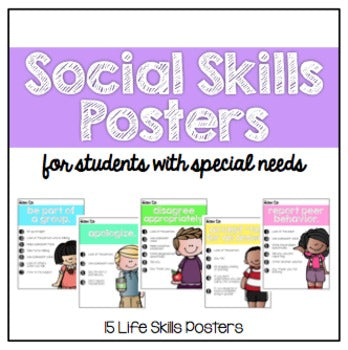 Life Skills Posters - 15 How to Posters