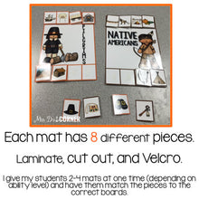 Load image into Gallery viewer, Thanksgiving Sorting Mats [2 mats!] for Students with Special Needs