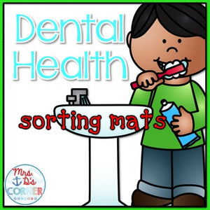 Dental Health Sorting Mats