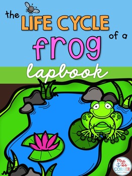 Life Cycle of a Frog Lapbook {with 13 foldables} Frog Life Cycle INB