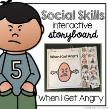Load image into Gallery viewer, When I&#39;m Angry - Story Interactive Storyboard { for Autism }