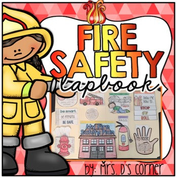 Interactive Fire Safety Lapbook for Fire Prevention Week
