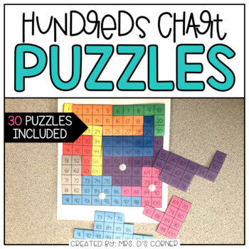 Hundreds Chart Puzzles