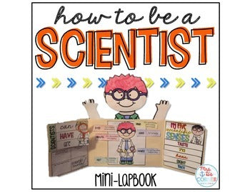 How to Be a Good Scientist Mini Lapbook { 6 foldables } Parts of a Scientist