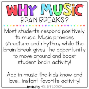 Musical Brain Breaks - Video 5 ( Shake it Off )