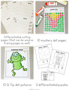 Spring Fine Motor Skills and Activities