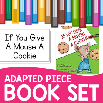 If You Give a Mouse a Cookie Adapted Piece Book Set