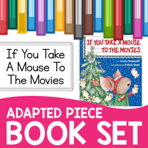 If You Take a Mouse to the Movies Adapted Piece Book Set