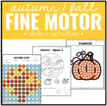Load image into Gallery viewer, Autumn / Fall Fine Motor Practice Skills and Activities