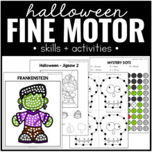Load image into Gallery viewer, Halloween Fine Motor Practice Skills and Activities