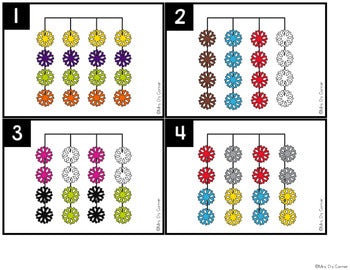 Snowflakes Matching Mats and Activity Cards (Patterns, Colors, and Matching)