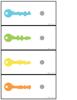 Key Matching Task Boxes ( 2 levels ) | Task Boxes for Special Education