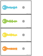 Load image into Gallery viewer, Key Matching Task Boxes ( 2 levels ) | Task Boxes for Special Education