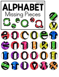 Alphabet Missing Pieces Task Box | Task Boxes for Special Education