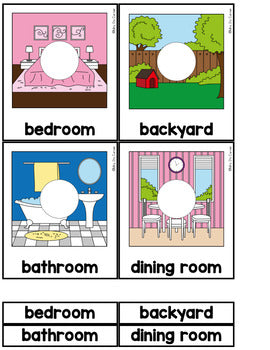 Parts of a House Missing Pieces Task Box | Task Boxes for Special Education