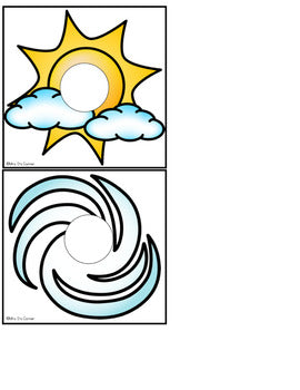 Weather Task Box Weather Missing Pieces Task Box | Task Boxes for Special Education ...
