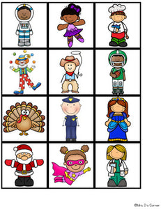 Turkey Disguise Task Boxes | Task Boxes for Special Education