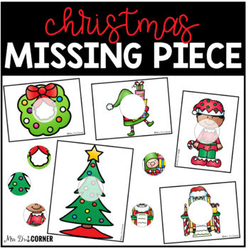 Christmas Missing Pieces Task Box | Task Boxes for Special Education