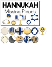 Load image into Gallery viewer, Hanukkah Missing Pieces Task Box | Task Boxes for Special Education