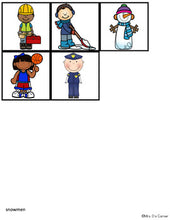 Load image into Gallery viewer, Snowman Disguise Task Boxes | Task Boxes for Special Education