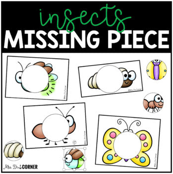 Insects Missing Pieces Task Box | Task Boxes for Special Education