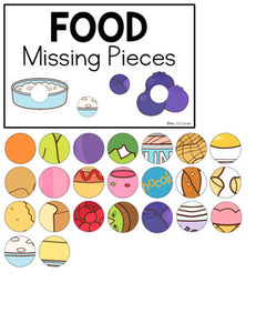 Food (Set 2) Missing Pieces Task Box | Task Boxes for Special Education