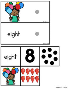 BUNDLE Numbers 0 to 10 Task Boxes ( 24 sets! ) | Counting Task Boxes