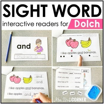 Dolch Interactive Sight Word Reader Bundle | Sight Word Books