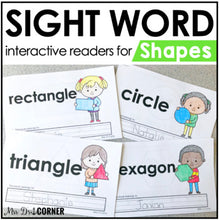 Load image into Gallery viewer, Shapes Interactive Sight Word Reader Bundle | Shape Activity Books
