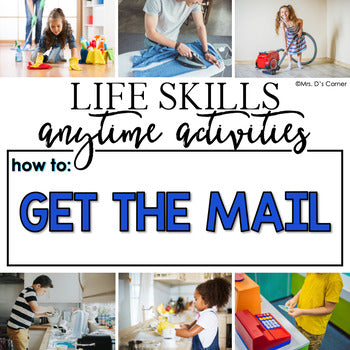 How to Get the Mail Life Skill Anytime Activity | Life Skills Activities