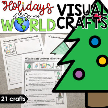 Visual Crafts for Holidays Around the World | Christmas Holiday Crafts