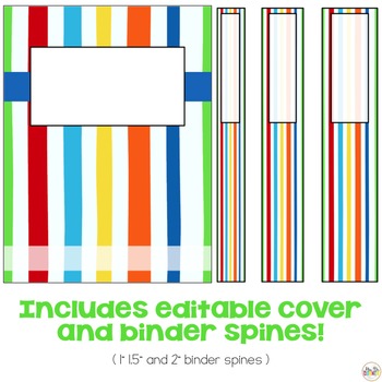 Editable Substitute Binder { School Days } Ultimate Binder Guide for Substitutes