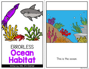 Errorless Habitats Adapted Books [9 books total!]