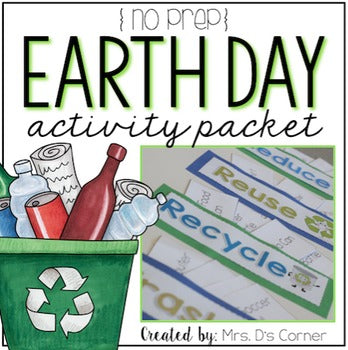 Earth Day Activity Packet | Earth Day Activities