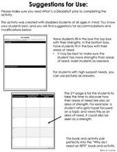 Load image into Gallery viewer, What is a Disability? | Student Self Advocacy Adapted Book, Reader + Activity