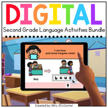 Load image into Gallery viewer, Second Grade Language Standards-Aligned Digital Activity Bundle