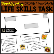Load image into Gallery viewer, Addressing an Envelope Autumn Winter Bundle | Life Skills Center