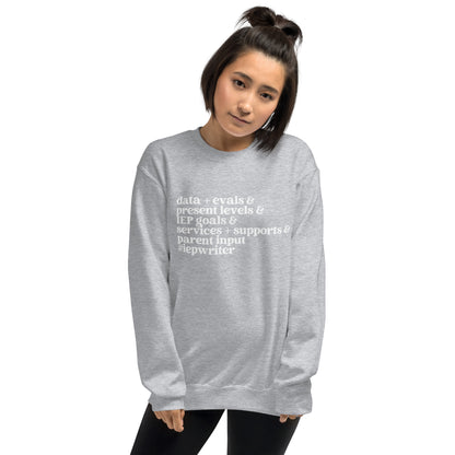 IEP Writer Crewneck Sweatshirt