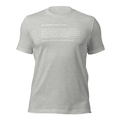 Paraprofessional Noun Teacher Tee