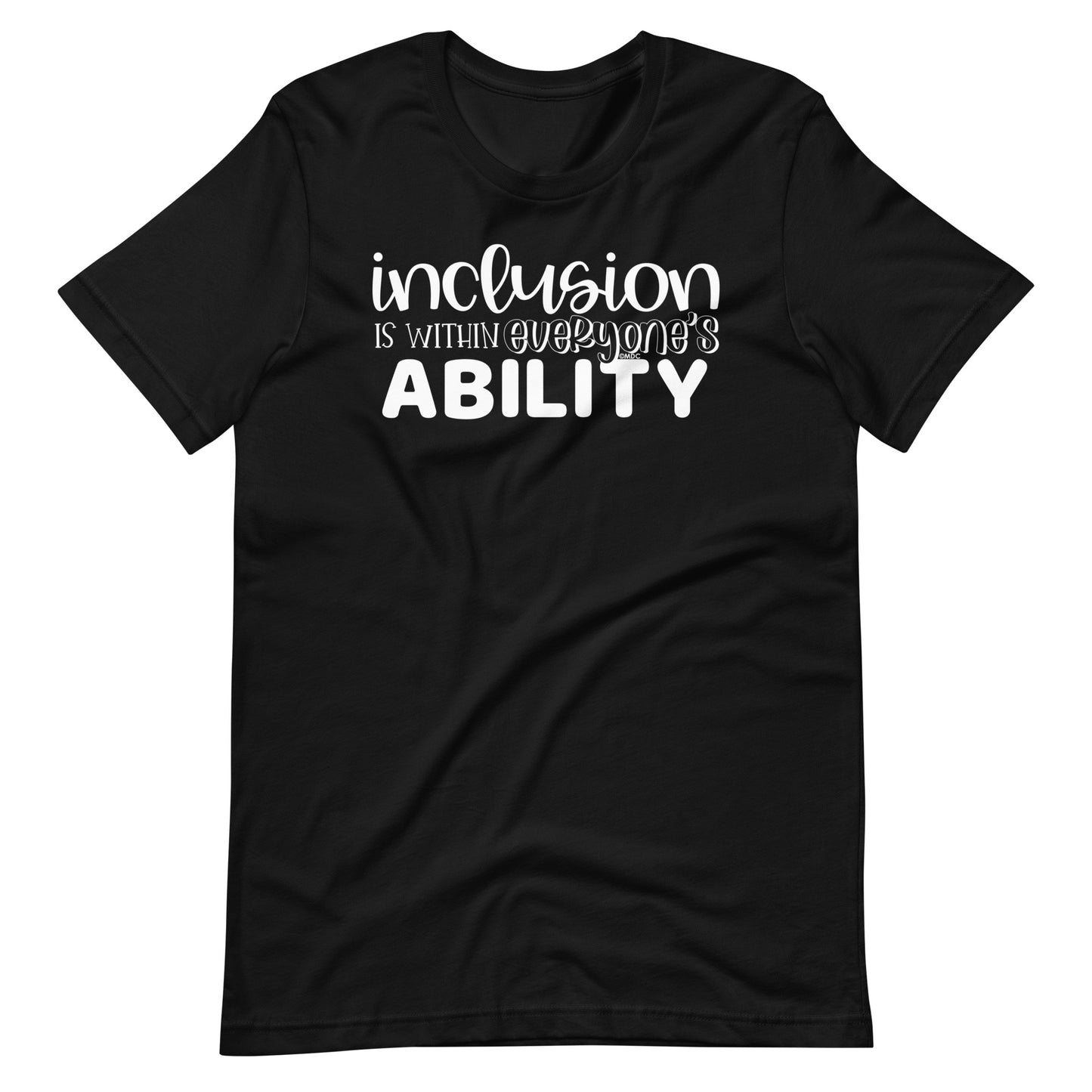 Inclusion is Within Everyone's Ability Special Education Teacher Tee