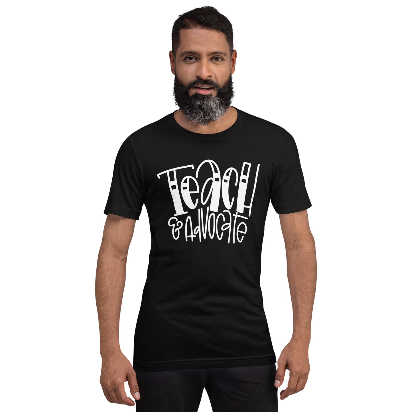 Teach & Advocate Teacher Tee (Style 2)