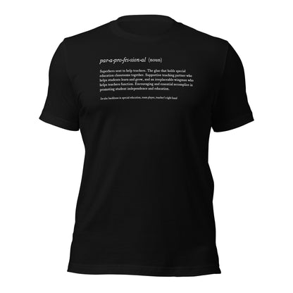 Paraprofessional Noun Teacher Tee