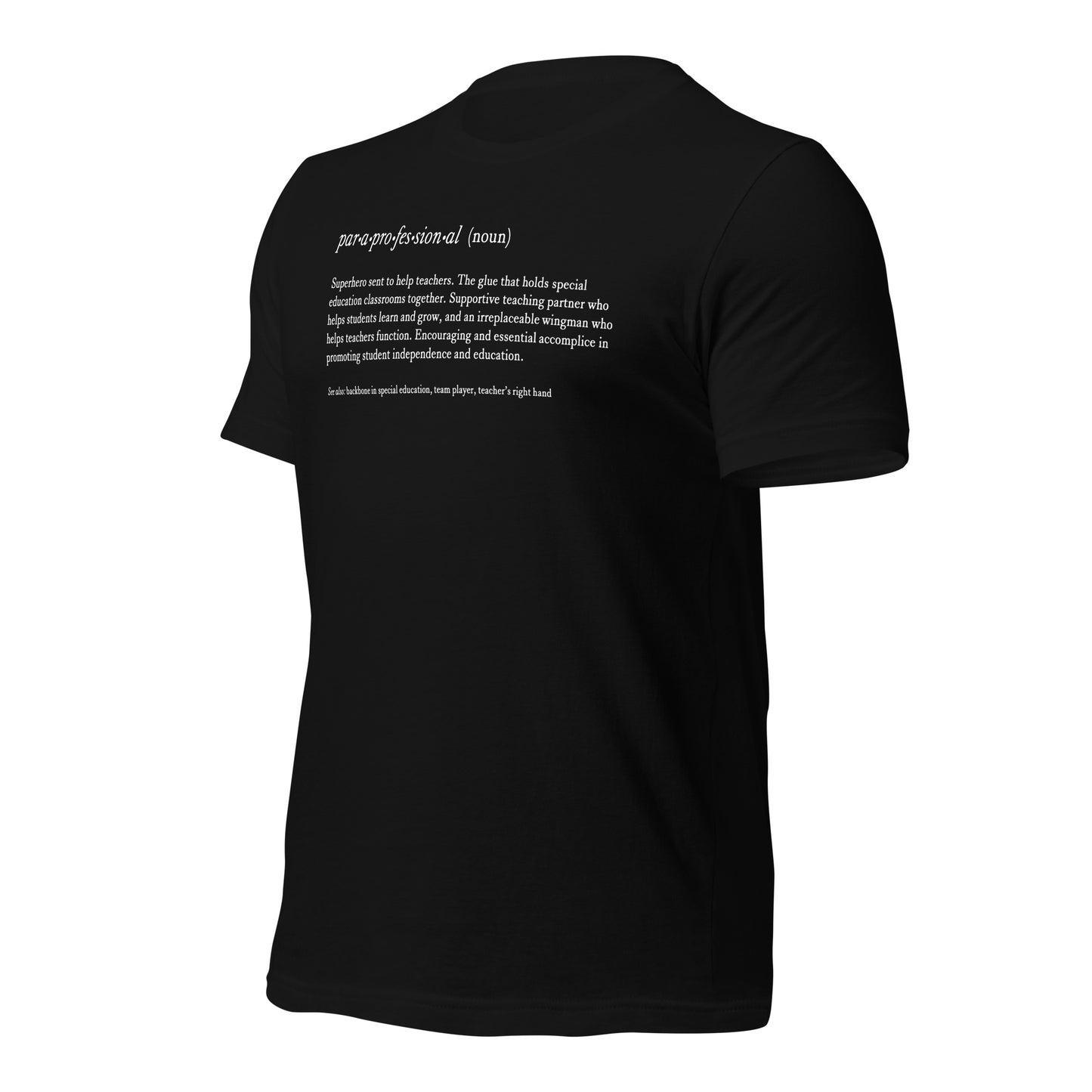 Paraprofessional Noun Teacher Tee