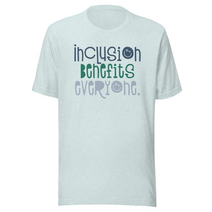 Inclusion Benefits Everyone Teacher Tee