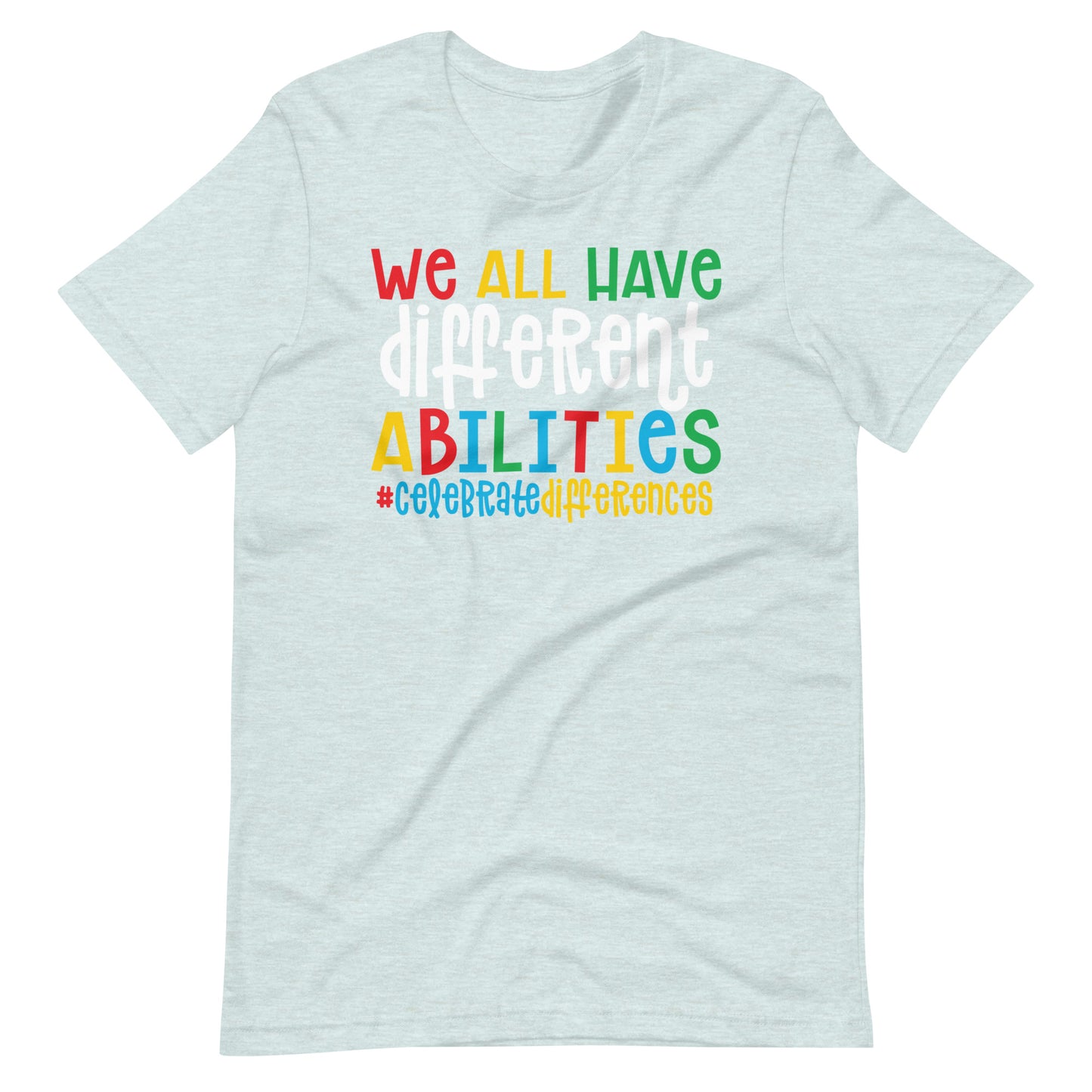 Celebrate Different Abilities Teacher Tee